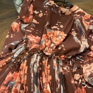 Vici Long Sleeved Maxi Dress